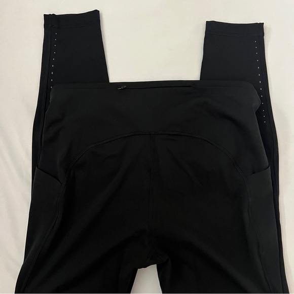 Lululemon Swift Speed High Rise Tight 28” Black Side Pockets Size 10 - Picture 3 of 8